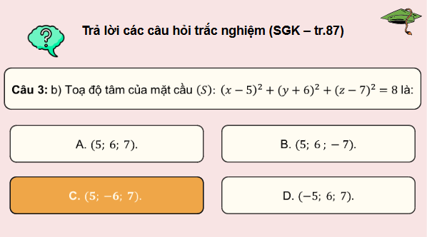 Giáo án điện tử Toán 12 Cánh diều Bài tập cuối chương 5 | PPT Toán 12