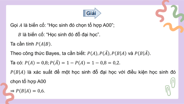 Giáo án điện tử Toán 12 Cánh diều Bài tập cuối chương 6 | PPT Toán 12