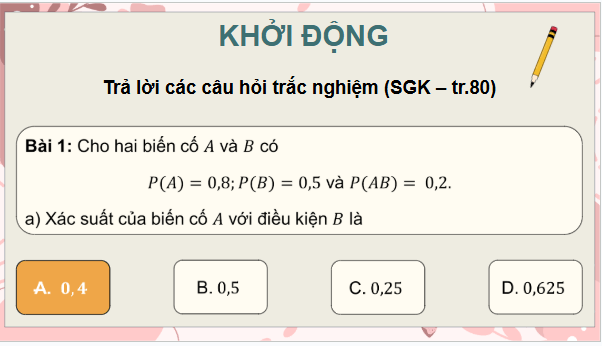 Giáo án điện tử Toán 12 Chân trời Bài tập cuối chương 6 | PPT Toán 12 Chân trời sáng tạo