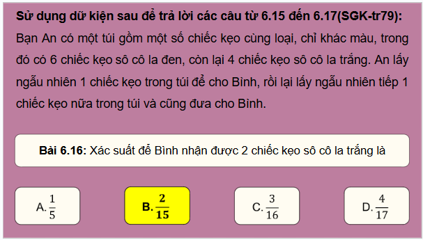 Giáo án điện tử Toán 12 Kết nối Bài tập cuối chương 6 | PPT Toán 12 Kết nối tri thức