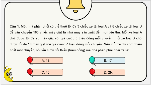 Giáo án điện tử Chuyên đề Toán 12 Kết nối Bài tập cuối chuyên đề 2 | PPT Chuyên đề học tập Toán 12 Kết nối tri thức