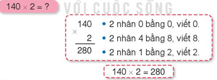 Giáo án Toán lớp 3 Bài 36: Nhân số có ba chữ số với số có một chữ số | Kết nối tri thức