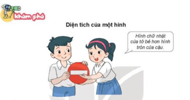 Giáo án Toán lớp 3 Bài 51: Diện tích của một hình. Xăng - ti - mét vuông | Kết nối tri thức