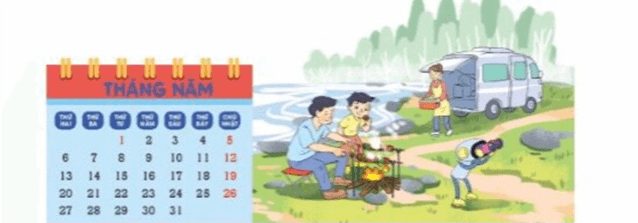 Giáo án Toán lớp 3 Bài 67: Thực hành xem đồng hồ, xem lịch | Kết nối tri thức