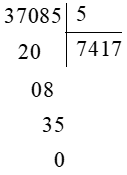 Giáo án Toán lớp 3 Bài 71: Chia số có năm chữ số cho số có một chữ số | Kết nối tri thức