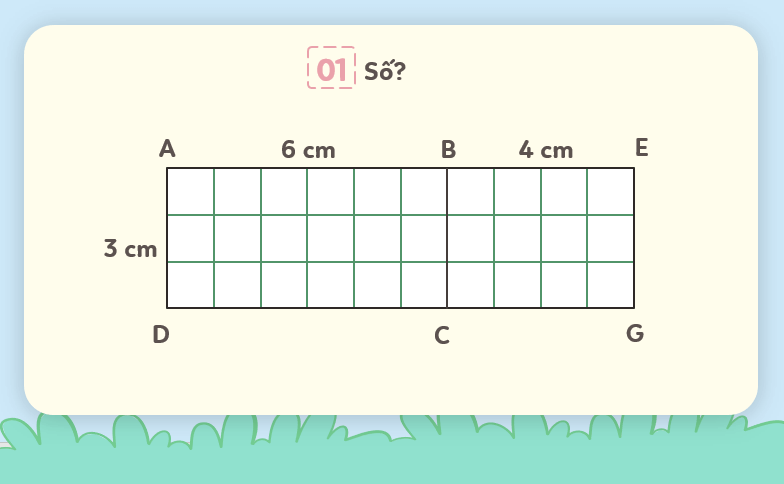 Giáo án điện tử Toán lớp 3 Bài 52: Diện tích hình chữ nhật, diện tích hình vuông | PPT Toán lớp 3 Kết nối tri thức