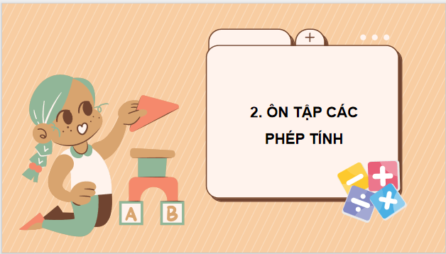 Giáo án điện tử Toán lớp 3 Ôn tập các phép tính | PPT Toán lớp 3 Chân trời sáng tạo