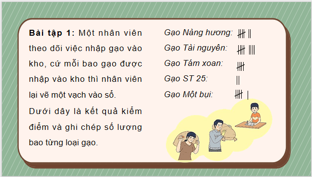 Giáo án điện tử Toán lớp 3 Ôn tập về một số yếu tố thống kê và xác suất | PPT Toán lớp 3 Chân trời sáng tạo