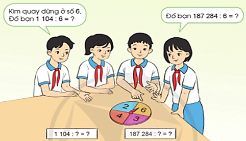 Giáo án Toán lớp 4 Bài 38: Chia cho số có một chữ số | Cánh diều