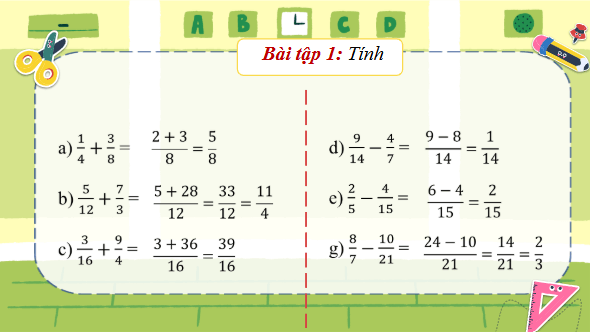 Giáo án điện tử Toán lớp 4 Bài 78: Luyện tập (trang 57, 58 Tập 2) | PPT Toán lớp 4 Cánh diều