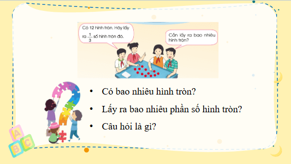 Giáo án điện tử Toán lớp 4 Bài 82: Tìm phân số của một số | PPT Toán lớp 4 Cánh diều