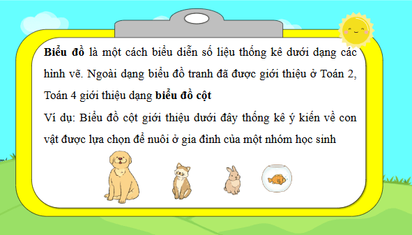 Giáo án điện tử Toán lớp 4 Bài 88: Biểu đồ cột | PPT Toán lớp 4 Cánh diều