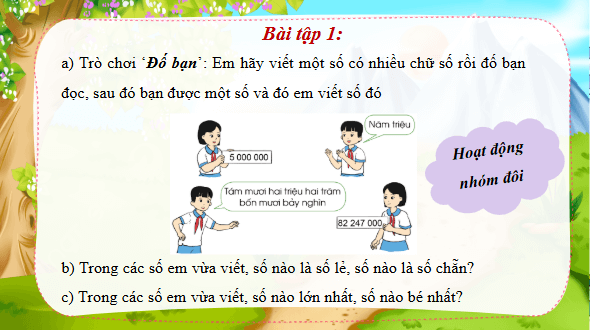 Giáo án điện tử Toán lớp 4 Bài 92: Ôn tập về số tự nhiên và các phép tính với số tự nhiên | PPT Toán lớp 4 Cánh diều