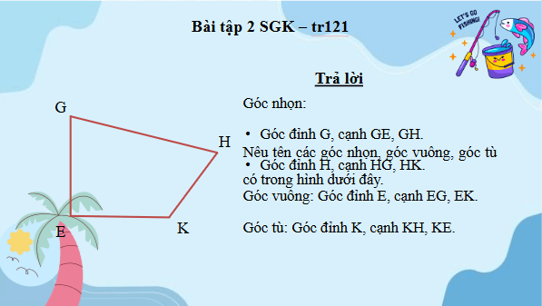 Giáo án điện tử Toán lớp 4 Bài 35: Ôn tập hình học | PPT Toán lớp 4 Kết nối tri thức