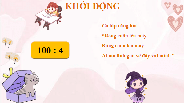 Giáo án điện tử Toán lớp 4 Bài 39: Chia cho số có một chữ số | PPT Toán lớp 4 Kết nối tri thức