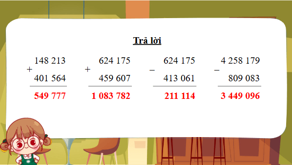 Giáo án điện tử Toán lớp 4 Bài 43: Em làm được những gì | PPT Toán lớp 4 Chân trời sáng tạo