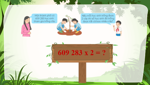 Giáo án điện tử Toán lớp 4 Bài 44: Nhân với số có một chữ số | PPT Toán lớp 4 Chân trời sáng tạo