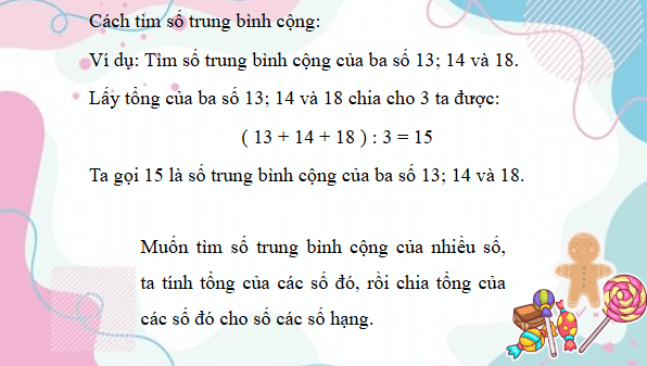 Giáo án điện tử Toán lớp 4 Bài 46: Tìm số trung bình cộng | PPT Toán lớp 4 Kết nối tri thức