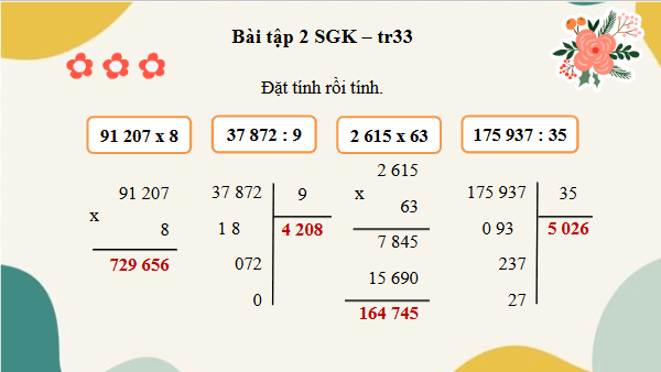 Giáo án điện tử Toán lớp 4 Bài 48: Luyện tập chung | PPT Toán lớp 4 Kết nối tri thức