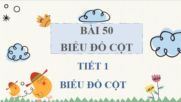 Giáo án điện tử Toán lớp 4 Bài 50: Biểu đồ cột | PPT Toán lớp 4 Kết nối tri thức