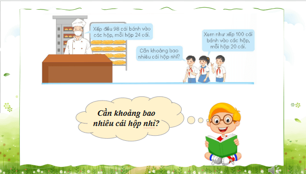 Giáo án điện tử Toán lớp 4 Bài 51: Ước lượng thương trong phép chia | PPT Toán lớp 4 Chân trời sáng tạo