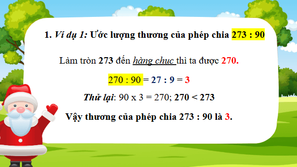 Giáo án điện tử Toán lớp 4 Bài 51: Ước lượng thương trong phép chia | PPT Toán lớp 4 Chân trời sáng tạo