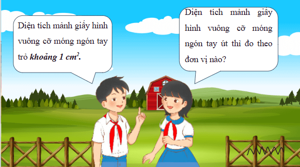 Giáo án điện tử Toán lớp 4 Bài 57: Mi-li-mét vuông | PPT Toán lớp 4 Chân trời sáng tạo