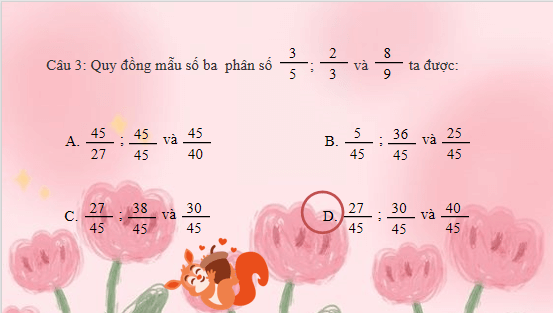 Giáo án điện tử Toán lớp 4 Bài 58: So sánh phân số | PPT Toán lớp 4 Kết nối tri thức