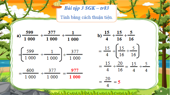 Giáo án điện tử Toán lớp 4 Bài 62: Luyện tập chung | PPT Toán lớp 4 Kết nối tri thức