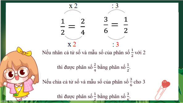 Giáo án điện tử Toán lớp 4 Bài 62: Phân số bằng nhau | PPT Toán lớp 4 Chân trời sáng tạo