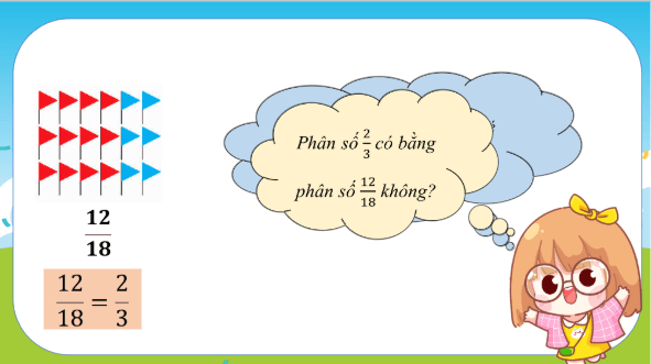 Giáo án điện tử Toán lớp 4 Bài 63: Rút gọn phân số | PPT Toán lớp 4 Chân trời sáng tạo