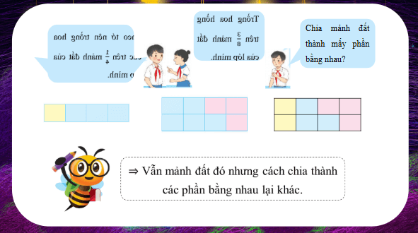 Giáo án điện tử Toán lớp 4 Bài 65: Quy đồng mẫu số các phân số | PPT Toán lớp 4 Chân trời sáng tạo