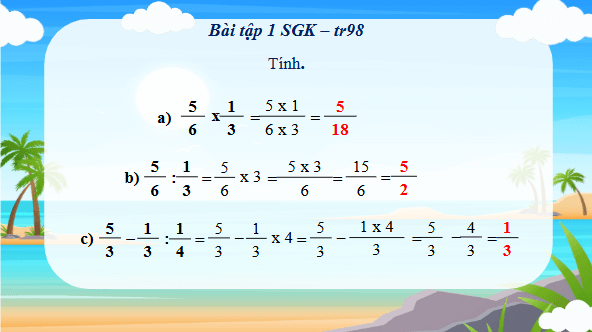Giáo án điện tử Toán lớp 4 Bài 66: Luyện tập chung | PPT Toán lớp 4 Kết nối tri thức