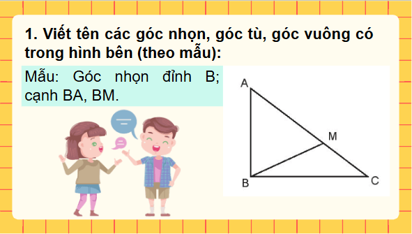 Giáo án điện tử Toán lớp 4 Bài 71: Ôn tập hình học và đo lường | PPT Toán lớp 4 Kết nối tri thức