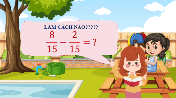Giáo án điện tử Toán lớp 4 Bài 71: Trừ hai phân số cùng mẫu số | PPT Toán lớp 4 Chân trời sáng tạo