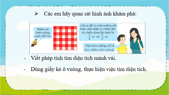 Giáo án điện tử Toán lớp 4 Bài 74: Phép nhân phân số | PPT Toán lớp 4 Chân trời sáng tạo