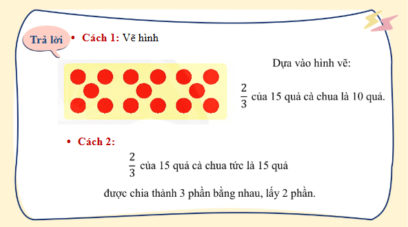 Giáo án điện tử Toán lớp 4 Bài 76: Tìm phân số của một số | PPT Toán lớp 4 Chân trời sáng tạo