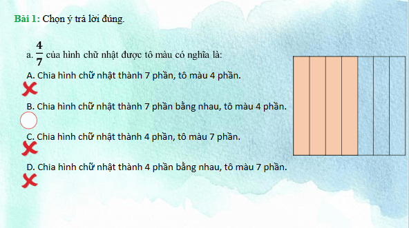 Giáo án điện tử Toán lớp 4 Bài 78: Ôn tập phân số và các phép tính | PPT Toán lớp 4 Chân trời sáng tạo