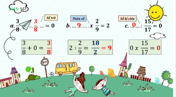 Giáo án điện tử Toán lớp 4 Bài 78: Ôn tập phân số và các phép tính | PPT Toán lớp 4 Chân trời sáng tạo