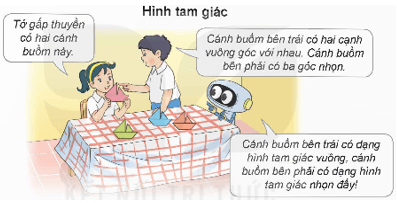 Giáo án Toán lớp 5 Bài 25: Hình tam giác. Diện tích hình tam giác | Kết nối tri thức (ảnh 1)