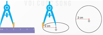 Giáo án Toán lớp 5 Bài 27: Đường tròn. Chu vi và diện tích hình tròn | Kết nối tri thức (ảnh 3)