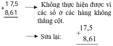 Giáo án Toán lớp 5 Bài 28: Cộng hai số thập phân | Chân trời sáng tạo