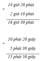 Giáo án Toán lớp 5 Bài 57: Cộng, trừ số đo thời gian | Kết nối tri thức