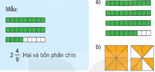 Giáo án Toán lớp 5 Bài 7: Hỗn số | Kết nối tri thức (ảnh 3)