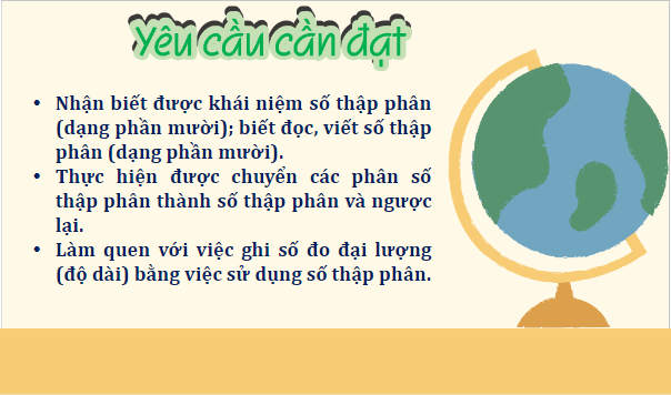 Giáo án điện tử Toán lớp 5 Bài 13: Số thập phân | PPT Toán lớp 5 Cánh diều