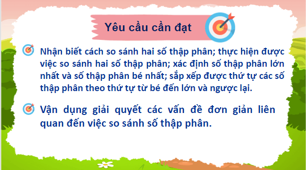 Giáo án điện tử Toán lớp 5 Bài 18: So sánh các số thập phân | PPT Toán lớp 5 Cánh diều