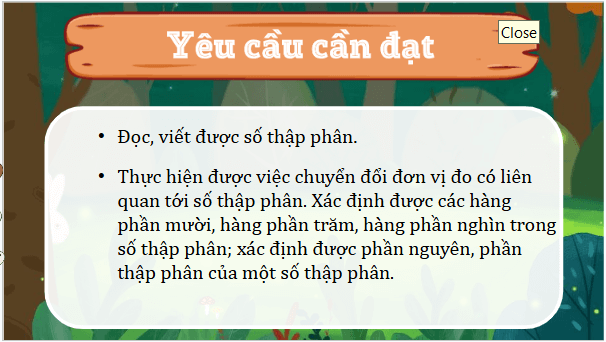 Giáo án điện tử Toán lớp 5 Bài 30: Ôn tập số thập phân | PPT Toán lớp 5 Kết nối tri thức