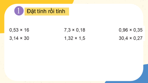 Giáo án điện tử Toán lớp 5 Bài 31: Luyện tập | PPT Toán lớp 5 Cánh diều