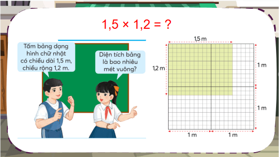 Giáo án điện tử Toán lớp 5 Bài 32: Nhân hai số thập phân | PPT Toán lớp 5 Chân trời sáng tạo