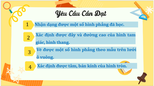 Giáo án điện tử Toán lớp 5 Bài 32: Ôn tập một số hình phẳng | PPT Toán lớp 5 Kết nối tri thức